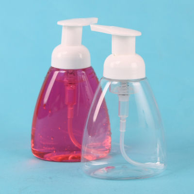 300ml PET Clear Hand Sanitizer Foam Bottle / Mousse Foam Bottle