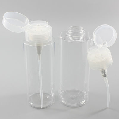 Transparent 170ml 180ml 300ml Makeup Remover Press Pump